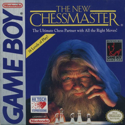 New Chessmaster box art for GameBoy